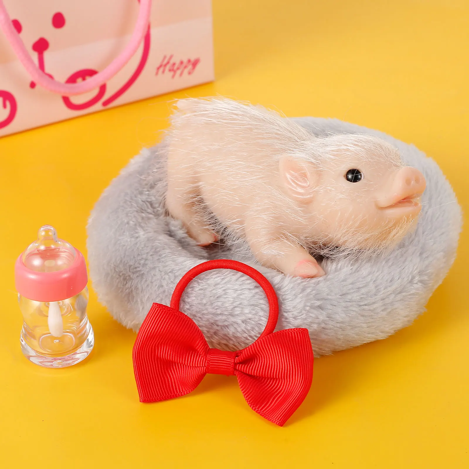 Porquinho brinquedo silicone